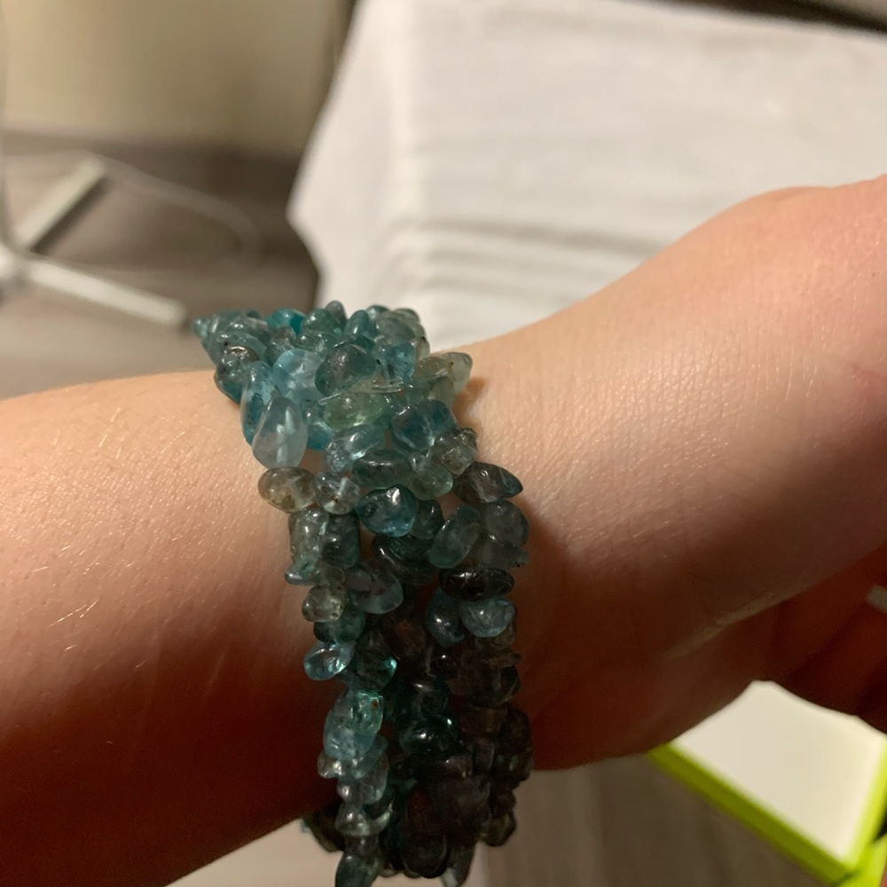 Apatite bracelet